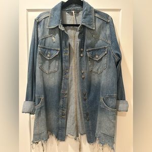 Free People Moonchild Denim Jacket